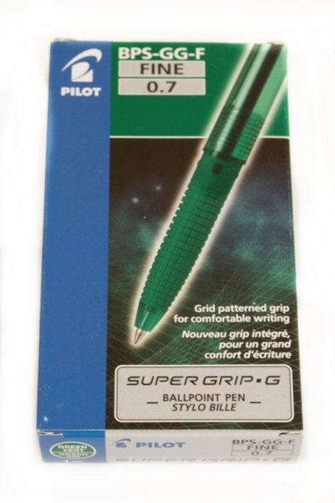 BOLIGRAFO CERRADO SUPER GRIP VERDE REMOTO PIBS-GG-FG