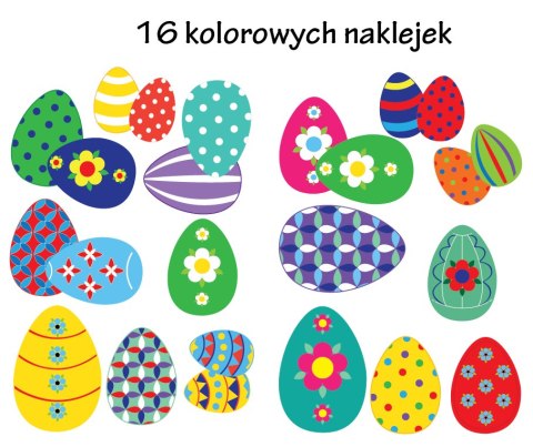 Lost Easter Eggs - Libro para colorear de Pascua con pegatinas