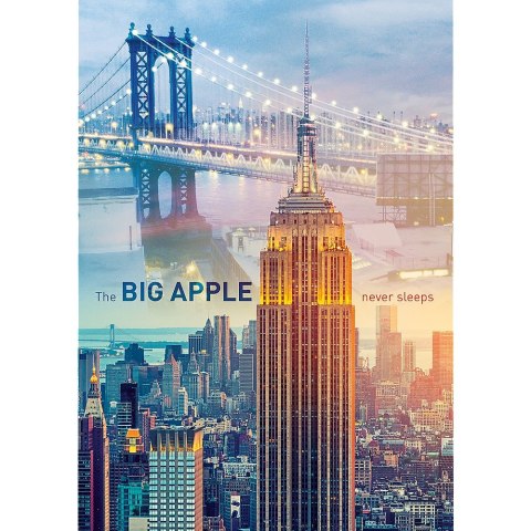 PUZZLE 1000 PIEZAS NUEVA YORK SOBRE EL MUNDO TREFL 10393 TR