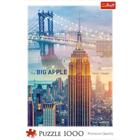 PUZZLE 1000 PIEZAS NUEVA YORK SOBRE EL MUNDO TREFL 10393 TR