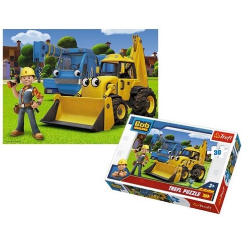 PUZZLE 30 PIEZAS BOB EL CONSTRUCTOR TREFL 18214 TREF