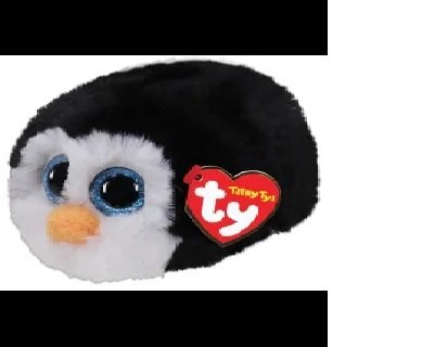 PELUCHE PINGÜINO 10CM WADDLES TY41258 METEOR METEOR