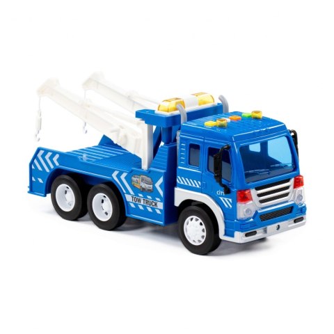 TAG CAMION LUZ Y SONIDO AZUL WADER POLESIE 86525 WADP POLESIE