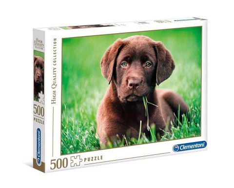 PUZZLE 500 PIEZAS CACHORRO CHOCOLATE CLEMENTONI 35072 CLEMENTONI