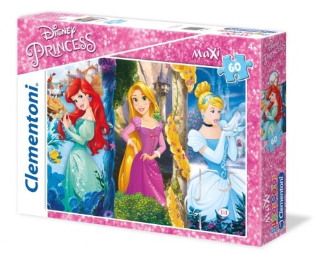 PUZZLE 60 PIEZAS MAXI PRINCESA CLEMENTONI 26416 CLEMENTONI