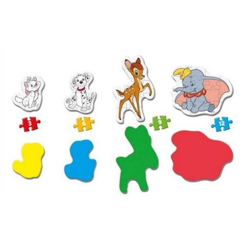 PUZZLE MI PRIMERA 3 6 9 12 PIEZAS CLEMENTONI 20806 CLEMENTONI