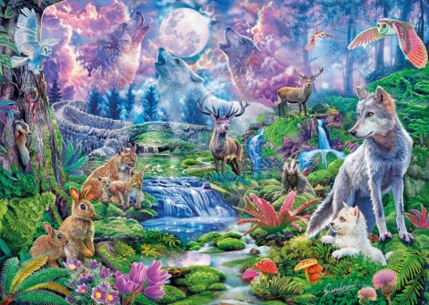 PUZZLE 3000 PIEZAS MOONLIT WILD CLEMENTONI 33549 CLEMENTONI