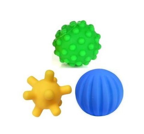 SPISZCZEK BOLAS SENSORIALES 3PCS AM 450 AM JUGUETES