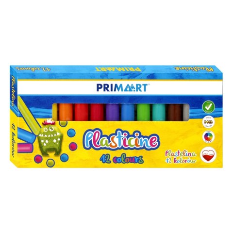 PLASTICINA 12 COLORES PRIMA ART 299705