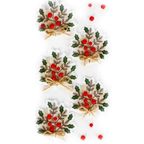 PEGATINAS NAVIDAD 3D RAMAS CRAFT WITH FUN 501771 CRAFT WITH FUN