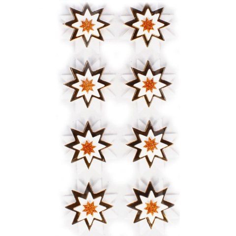 PEGATINAS NAVIDAD ESTRELLAS 3D CRAFT WITH FUN 501766 CRAFT WITH FUN