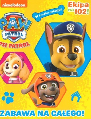 FOLLETO EDUCATIVO 23X27 CM PAW PATROL FUN CON ADHESIVOS 822366 MSZ MSZ