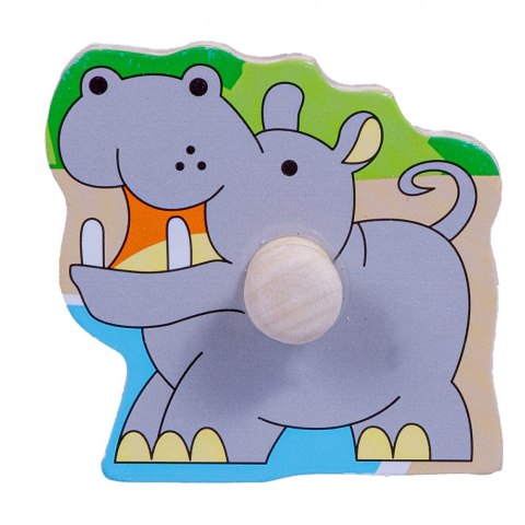 PUZZLE DE MADERA ANIMALES 10 UDS. FOL SONRIENTE PLAY SPW83596AN