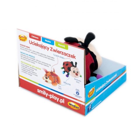 JUGUETE DE TELA ESCAPE LADYBUG SONRIENTE PLAY 0210