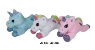 PELUCHE UNICORNIO 30CM Tumbado SA SUN-DAY