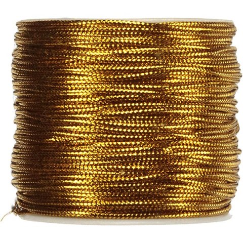 CUERDA METALIZADA 50M ORO TITANIO SERIE CRAFT-FUN HASTA