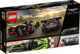 Campeones de velocidad LEGO® - Aston Martin Valkyrie AMR PRO y Aston Martin Vantage GT3