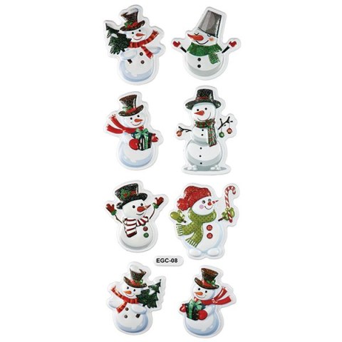 ADHESIVOS RABBED SOFT MUÑECOS DE NIEVE TITANIO SERIE CRAFT-FUN HASTA