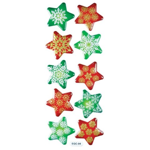 ADHESIVOS RABBED SOFT ESTRELLAS 40MM TITANIO SERIE CRAFT-FUN HASTA