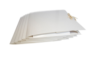 CARPETA PAPEL ENCUADERNADO A4 250 G BLANCO BARBARA 0821000 BARBARA