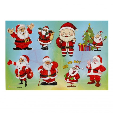 ADHESIVOS 16X11 CM MIX NAVIDEÑO PACK.25 UDS. POLSIR 130121 POLSIR