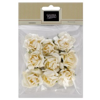 FLORES DECORATIVAS PAP AUTOADHESIVO ROSAS BEIGE CAJA 9ud PBH ARGO 252040 GAL ARGO