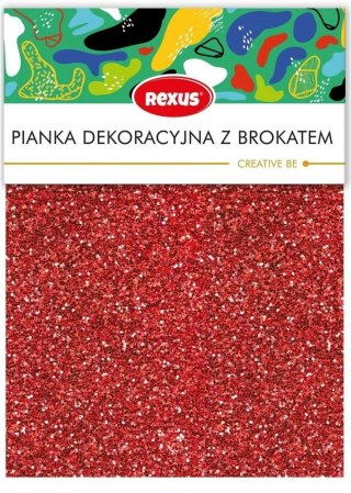 GOMA FOAM A4 5 HOJAS GLITTER MEZCLA DE COLORES BENIAMIN 105032 BEN BENIAMIN