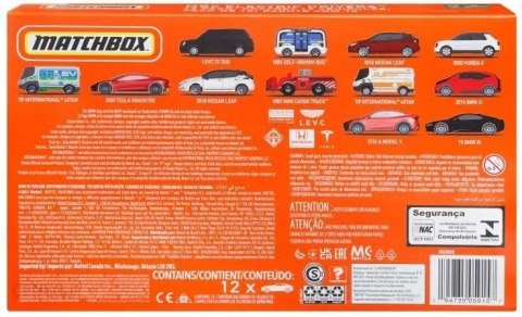 MB CAR 12 PACK ELÉCTRICO HGW60 AST PUD1 MATTEL