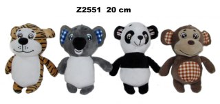 PELUCHE ANIMALES 20CM SA MIX PATRONES SUN-DAY