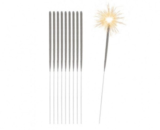 FUEGOS ARTIFICIALES FRIOS 16 CM/ 10 PCS. GODAN