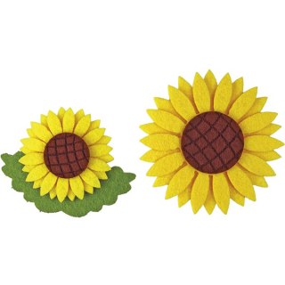 GIRASOLES DE FIELTRO 3D TITANUM CRAFT-FUN SERIES HASTA