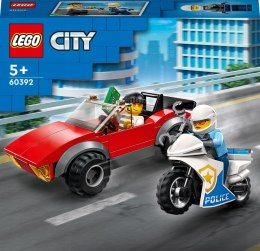 BLOQUES DE CONSTRUCCIÓN MOTOCICLETA DE LA POLICÍA DE LA CIUDAD LEGO 60392 LEGO