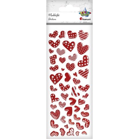 ADHESIVOS CORAZONES MIX TITANIO SERIE CRAFT-FUN HASTA