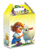 Embalaje de Pascua para niños - patrón de cesta