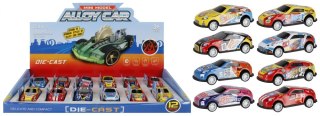 COCHE DE CARRERAS METAL 7 CM MIX MEGA CREATIVE 510450 MEGA CREATIVE