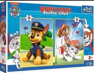 PUZZLE BEBÉ MAXI 2X10EL. EQUIPO PAW PATROL TREFL 43003 TREF TREFL