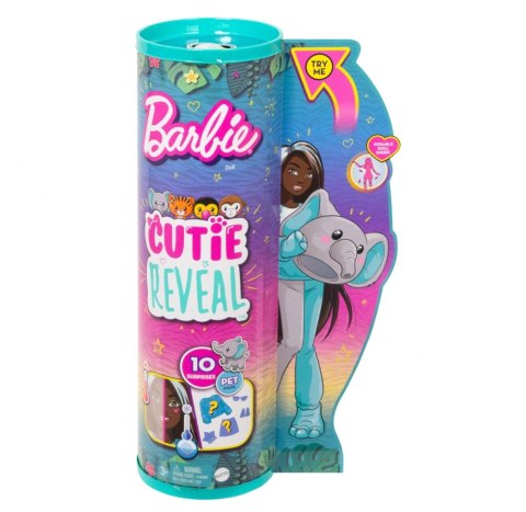 BRB CUTIE REV JUNGLE MUÑECA SLON HKP98 WB4 MATTEL