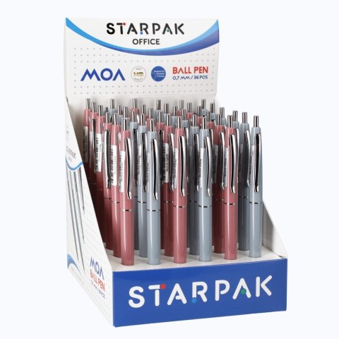 BOLIGRAFO MOA AUTOMATICO DISPLAY A 36 STARPAK 470780