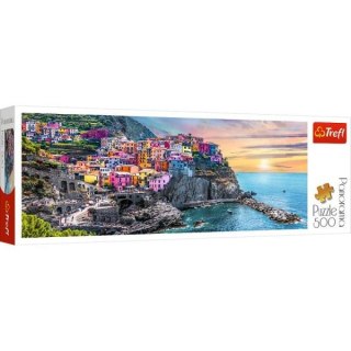 ROMPECABEZAS 500 uds. VERNAZZA AL ATARDECER TREFL PANORAMA 29516 TR TREFL