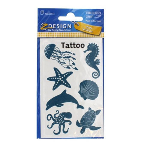 TATUAJE ANIMALES 120X75 B/C ZWECKFORM 56943 ZWECKFORM