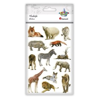 ADHESIVOS RABBED SOFT ANIMALES SERIE CRAFT-FUN TITANIO