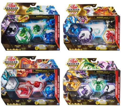 JUEGO DE COLECCIÓN DE LEYENDAS DE BAKUGAN AST 6065913 WB4 SPIN MASTER