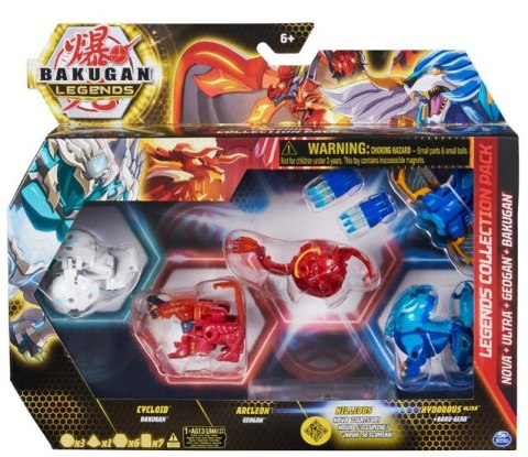 JUEGO DE COLECCIÓN DE LEYENDAS DE BAKUGAN AST 6065913 WB4 SPIN MASTER