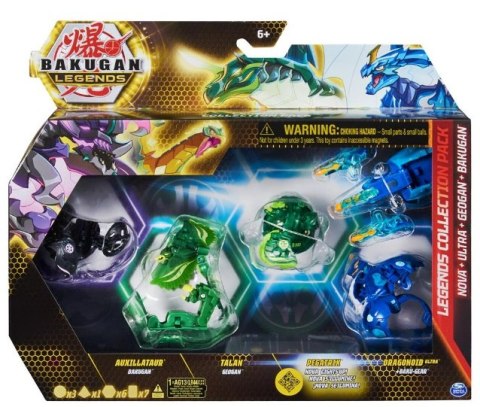 JUEGO DE COLECCIÓN DE LEYENDAS DE BAKUGAN AST 6065913 WB4 SPIN MASTER