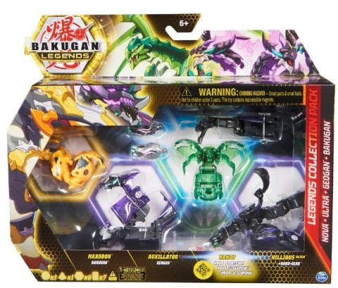 JUEGO DE COLECCIÓN DE LEYENDAS DE BAKUGAN AST 6065913 WB4 SPIN MASTER