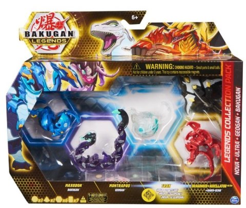 JUEGO DE COLECCIÓN DE LEYENDAS DE BAKUGAN AST 6065913 WB4 SPIN MASTER