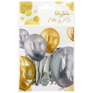 GLOBO DECORATIVO CELEBRATE CROMO PLATA PAQUETE DE 8 PCS. ARPEX KB4413SRE ARPEX