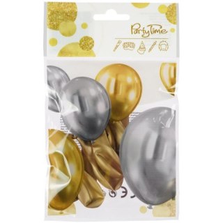 GLOBO DECORATIVO CELEBRATE ORO CROMO PAQUETE DE 8 UDS. ARPEX KB4406ZLO ARPEX