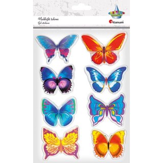 ADHESIVOS DE GEL MARIPOSAS SERIE CRAFT-FUN TITANUM HASTA