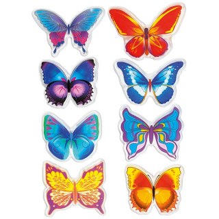 ADHESIVOS DE GEL MARIPOSAS SERIE CRAFT-FUN TITANUM HASTA